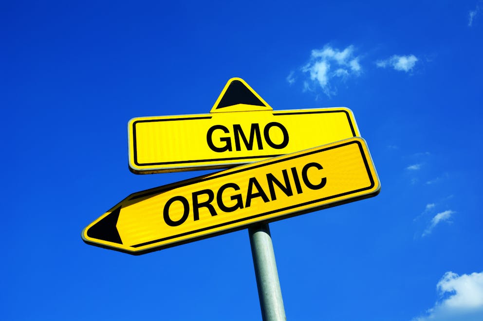 Non-GMO and GMO traffic signs