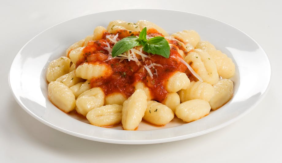 Gnocchi with tomato sauce