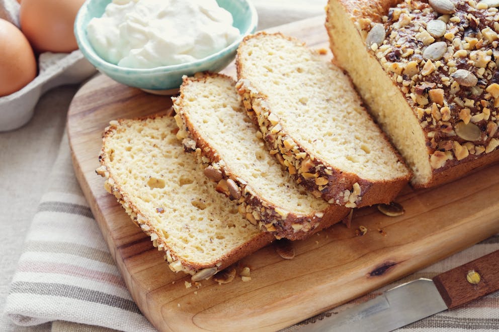 Keto almond bread