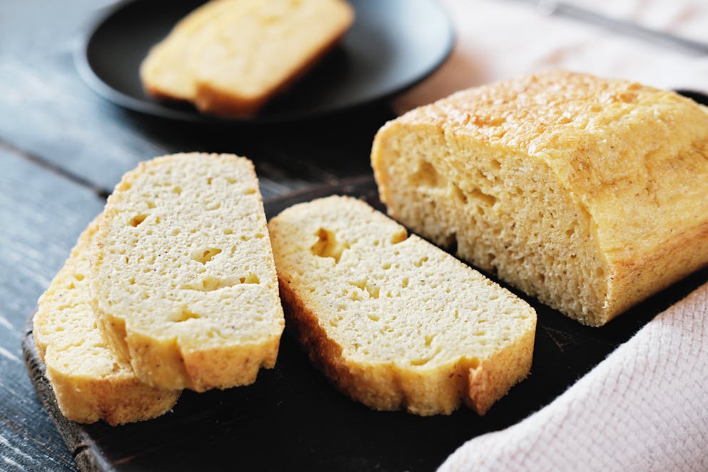 Homemade keto bread