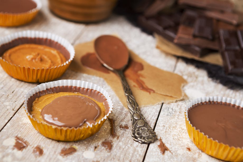 Making peanut butter cups