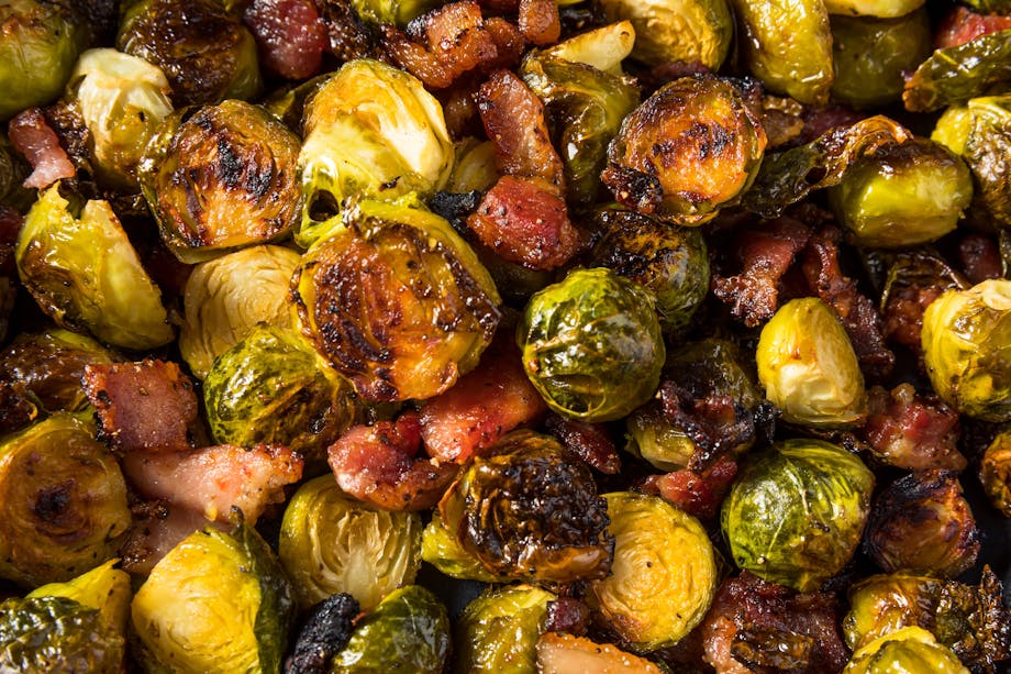 Roasted Brussels sprouts