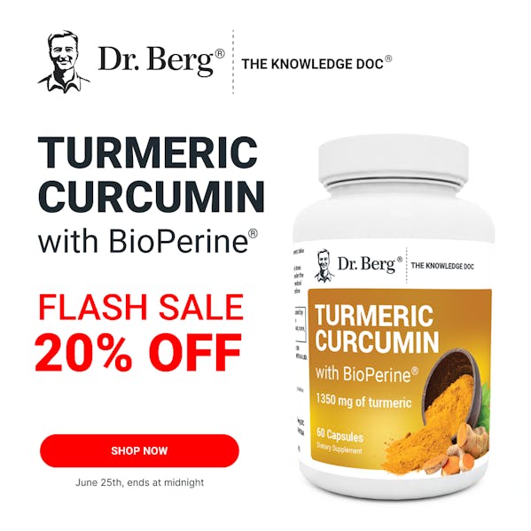 Flash Sale 20% Off Turmeric Curcumin with Bioperine June 25, 2024
