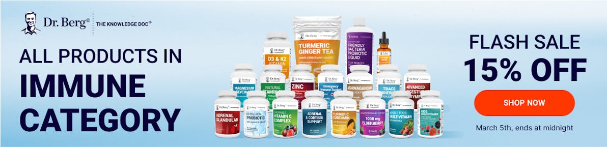 Flash Sale 15% Off All Immune Support Products March 5, 2025