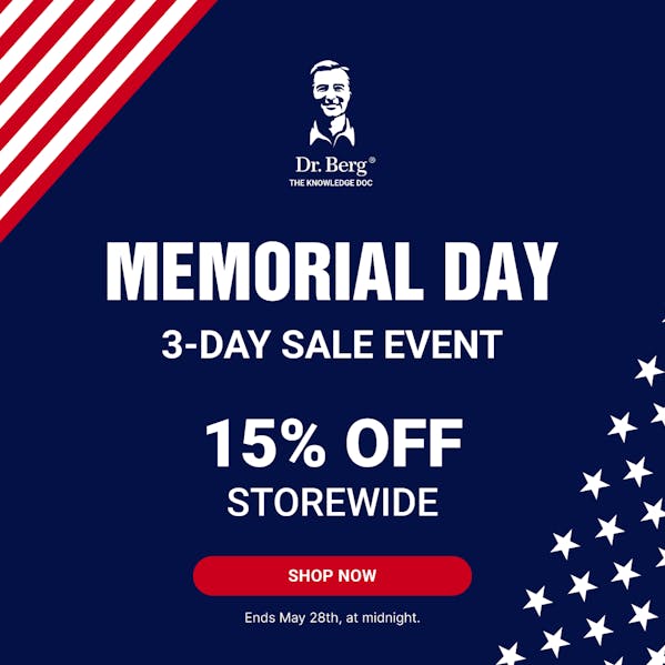 Memorial Day 3-Day 15% Off Sitewide Sale May 26 - 28, 2024
