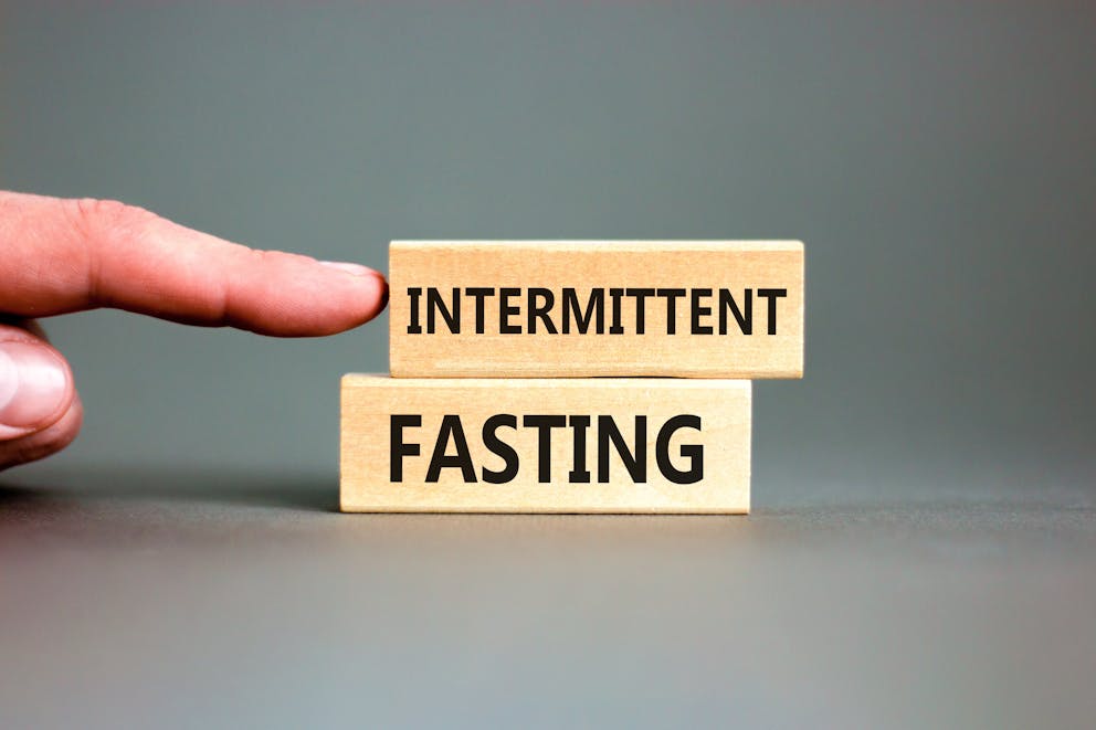 Intermittent fasting concept