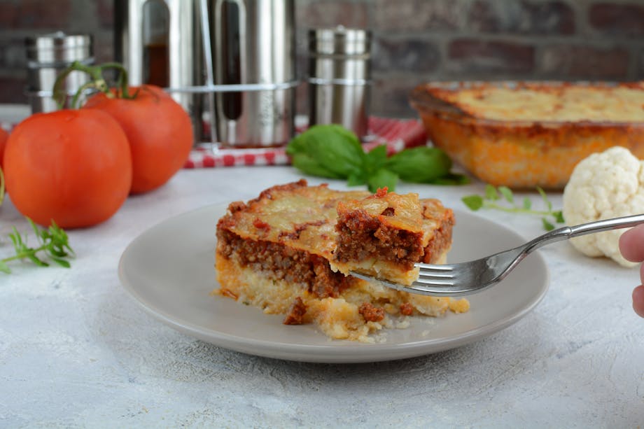 Cauliflower lasagna