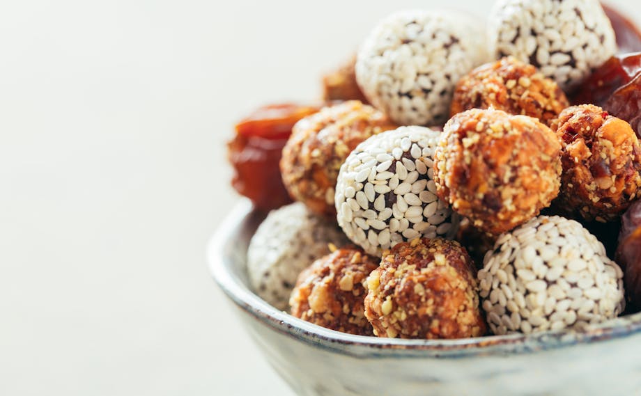 Fat bombs in a bowl