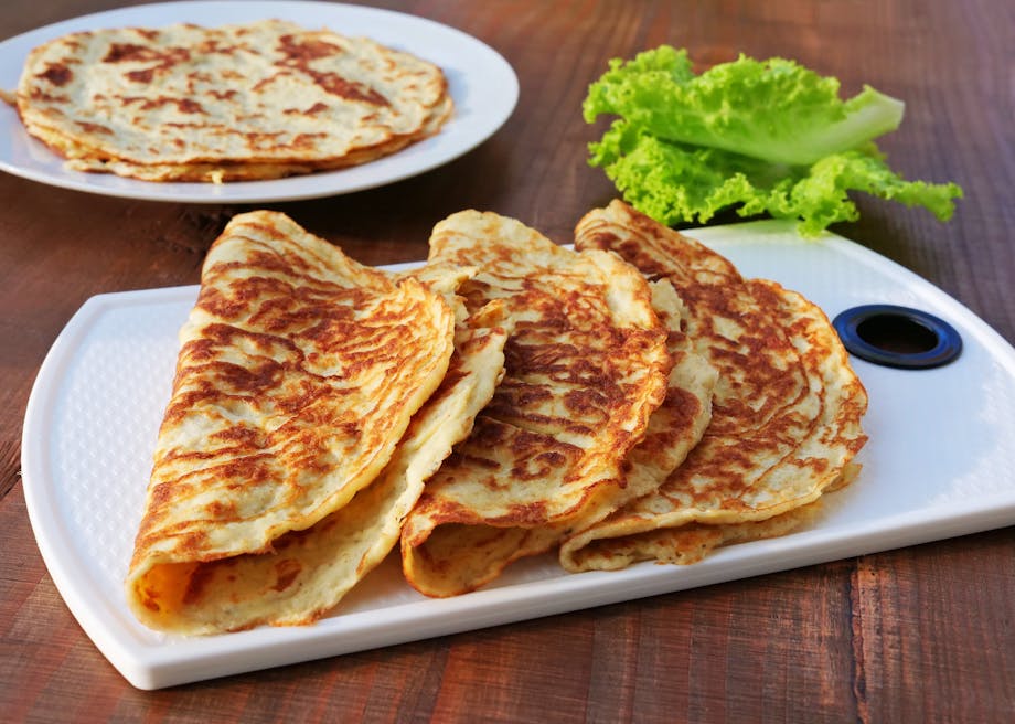 Low-carb crepes