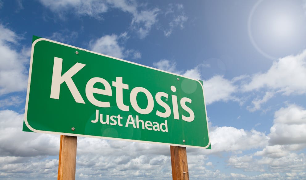 Ketosis just ahead sign