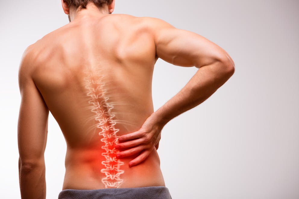 Inflammation in the back