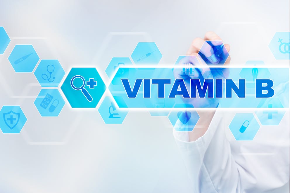 Vitamin B on virtual screen
