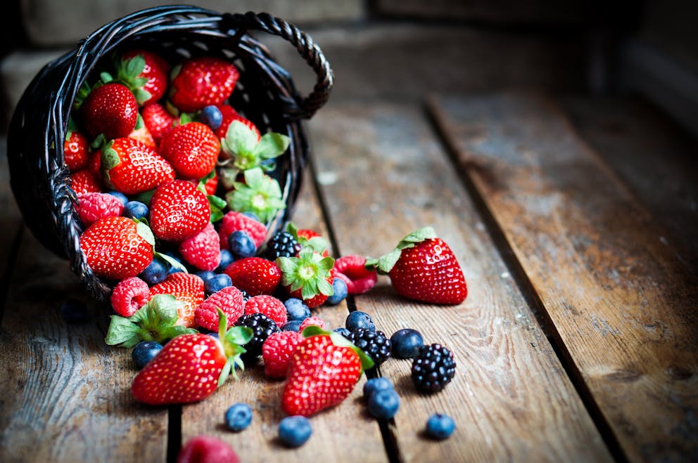 Mix of fresh berries