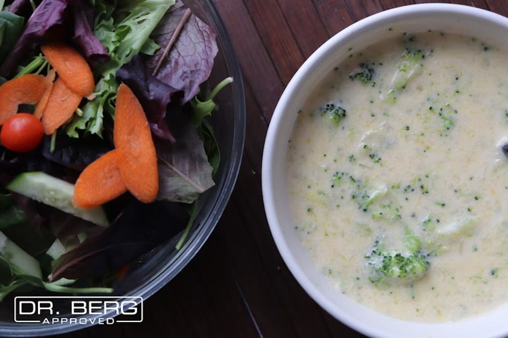 Broccoli cheddar soup recipe photo