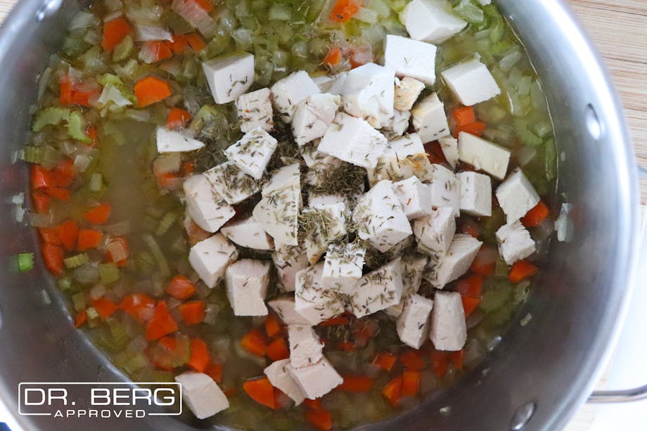 Keto chicken pot pie ingredients