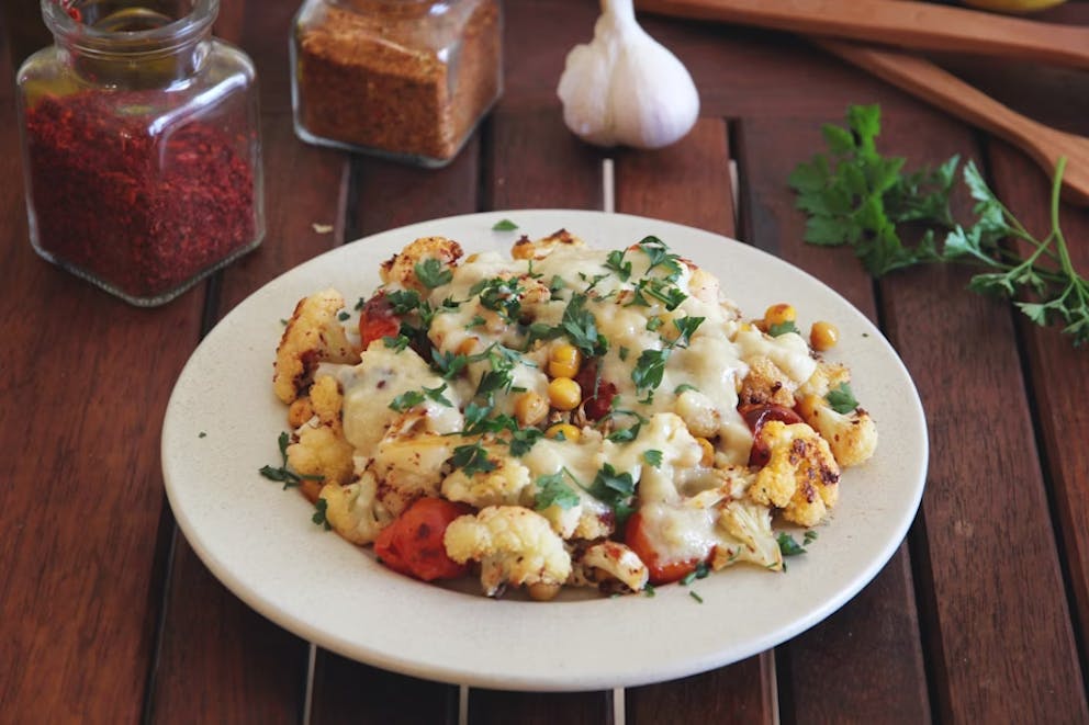 Cauliflower salad recipe photo