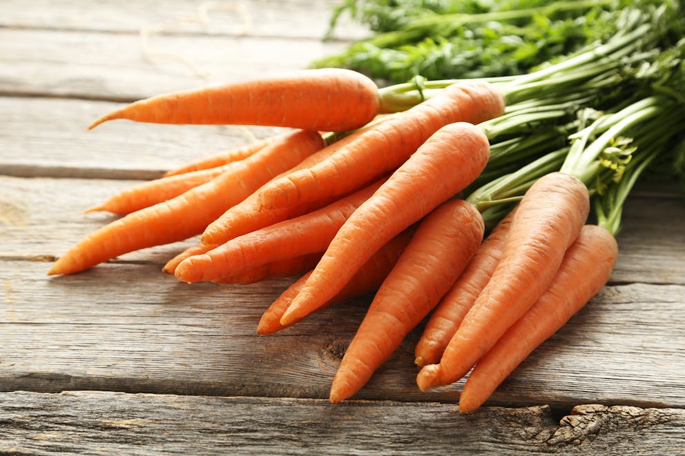 Fresh carrots