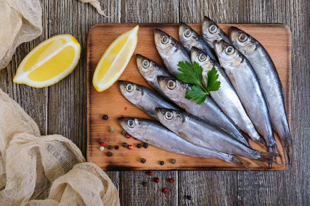 Fresh sardines