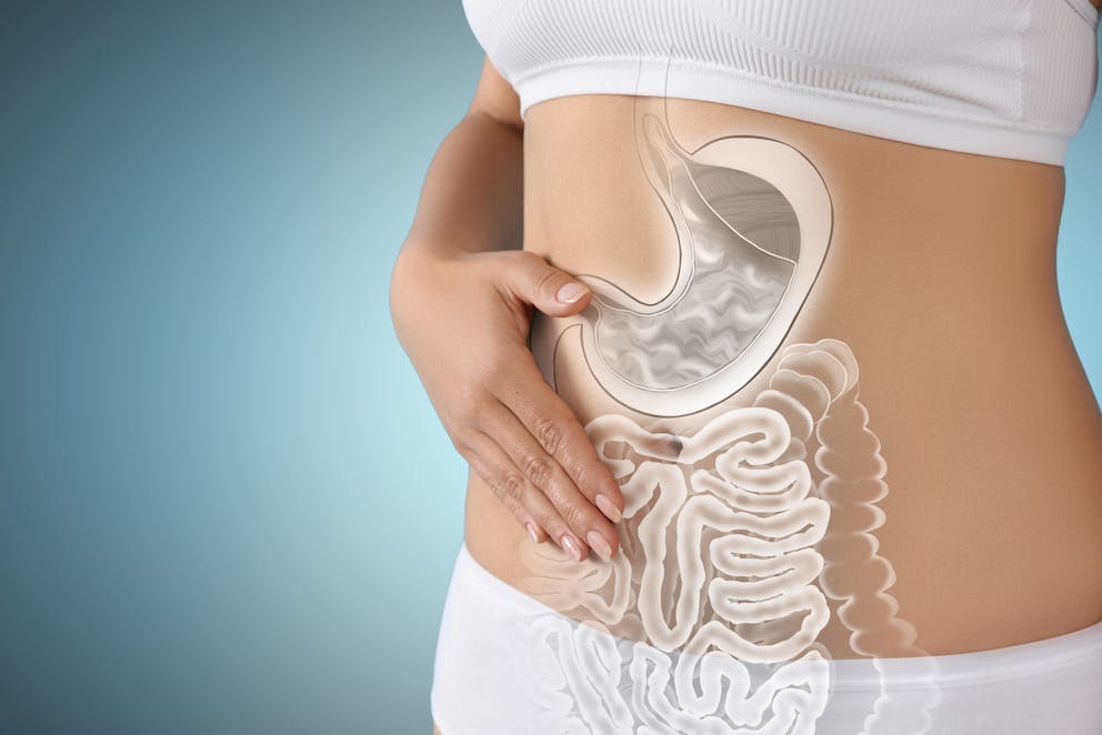 women with healthy digestive system