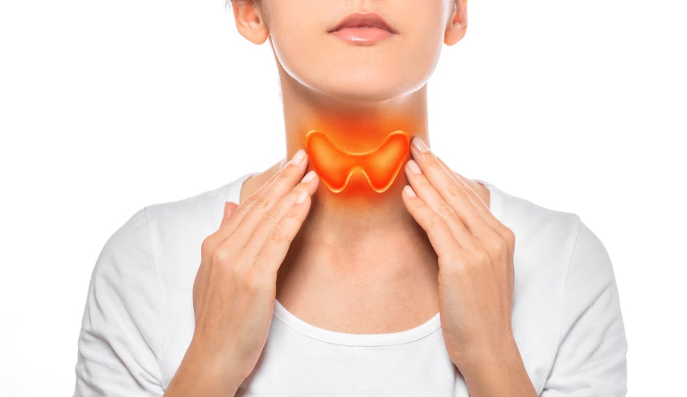 Thyroid health concept