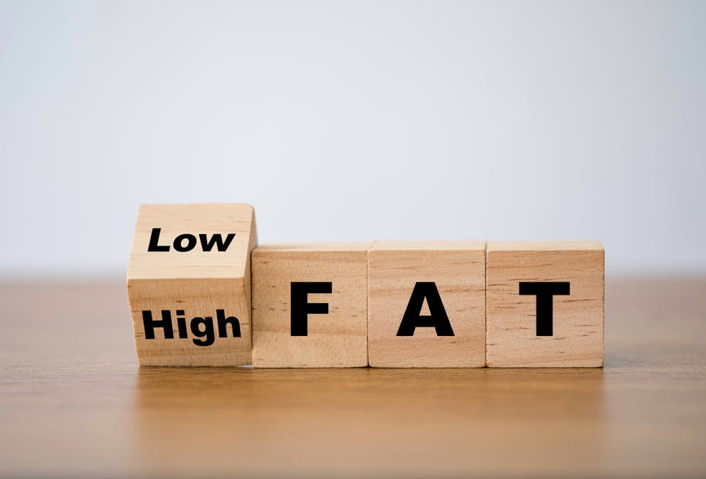 Low-fat vs. high-fat