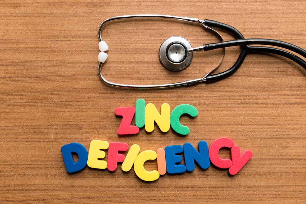 Zinc deficiency with a stethoscope