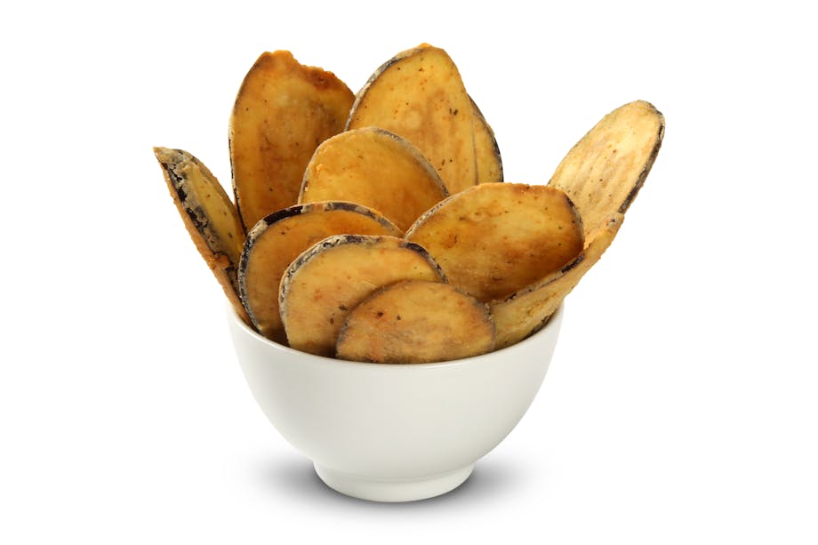 Fried zucchini chips