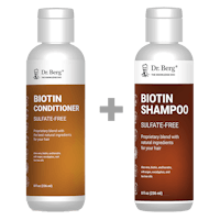 Biotin Shampoo and Biotin Conditioner Bundle | Dr. Berg