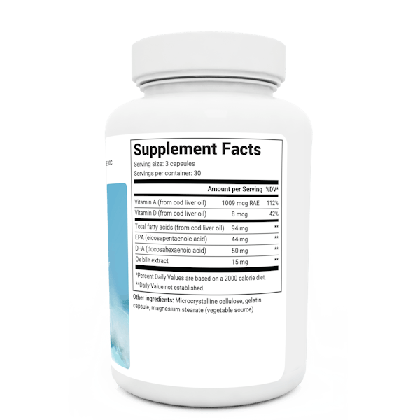 Cod Liver Oil DHA & EPA Dr. Berg