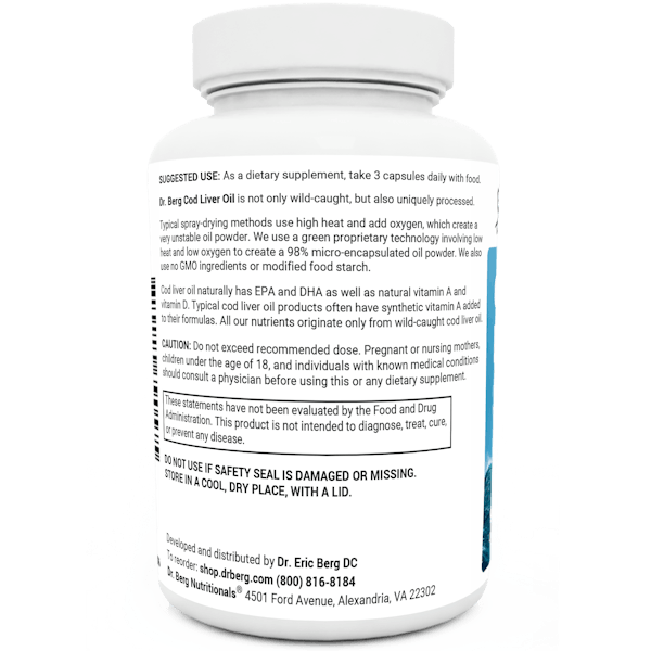 Cod Liver Oil Dr. Berg