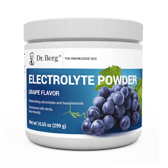 Electrolyte Powder Grape | Dr. Berg