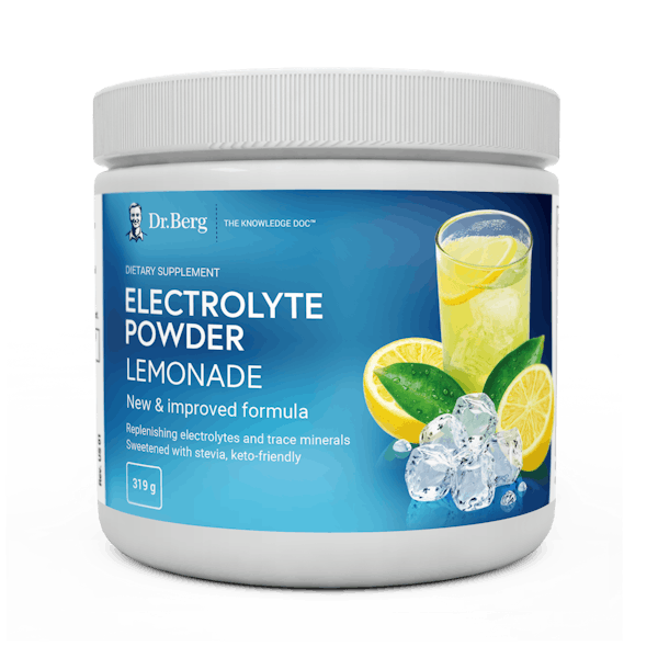 Electrolyte Powder Lemonade 50 servings Dr. Berg