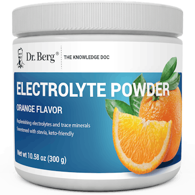 Electrolyte Powder - Refreshing Orange Flavor | Dr. Berg