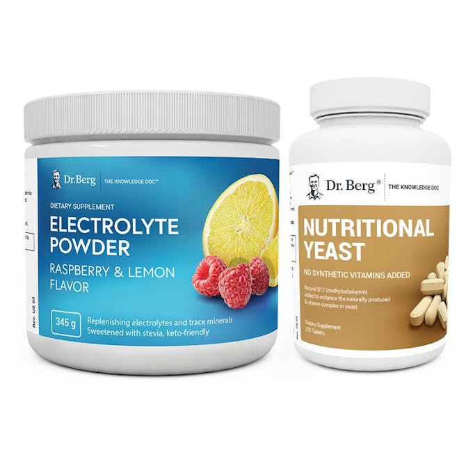 Electrolyte Powder and Nutritional Yeast