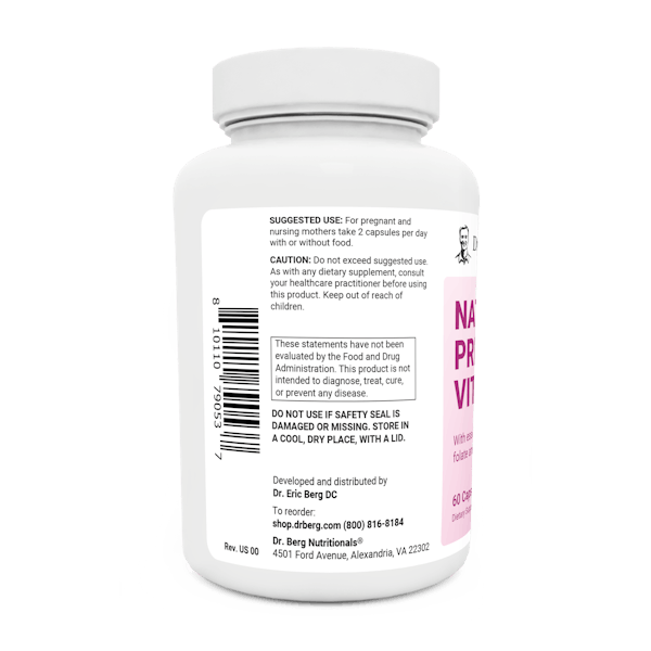 Natural Prenatal Multivitamin Dr. Berg