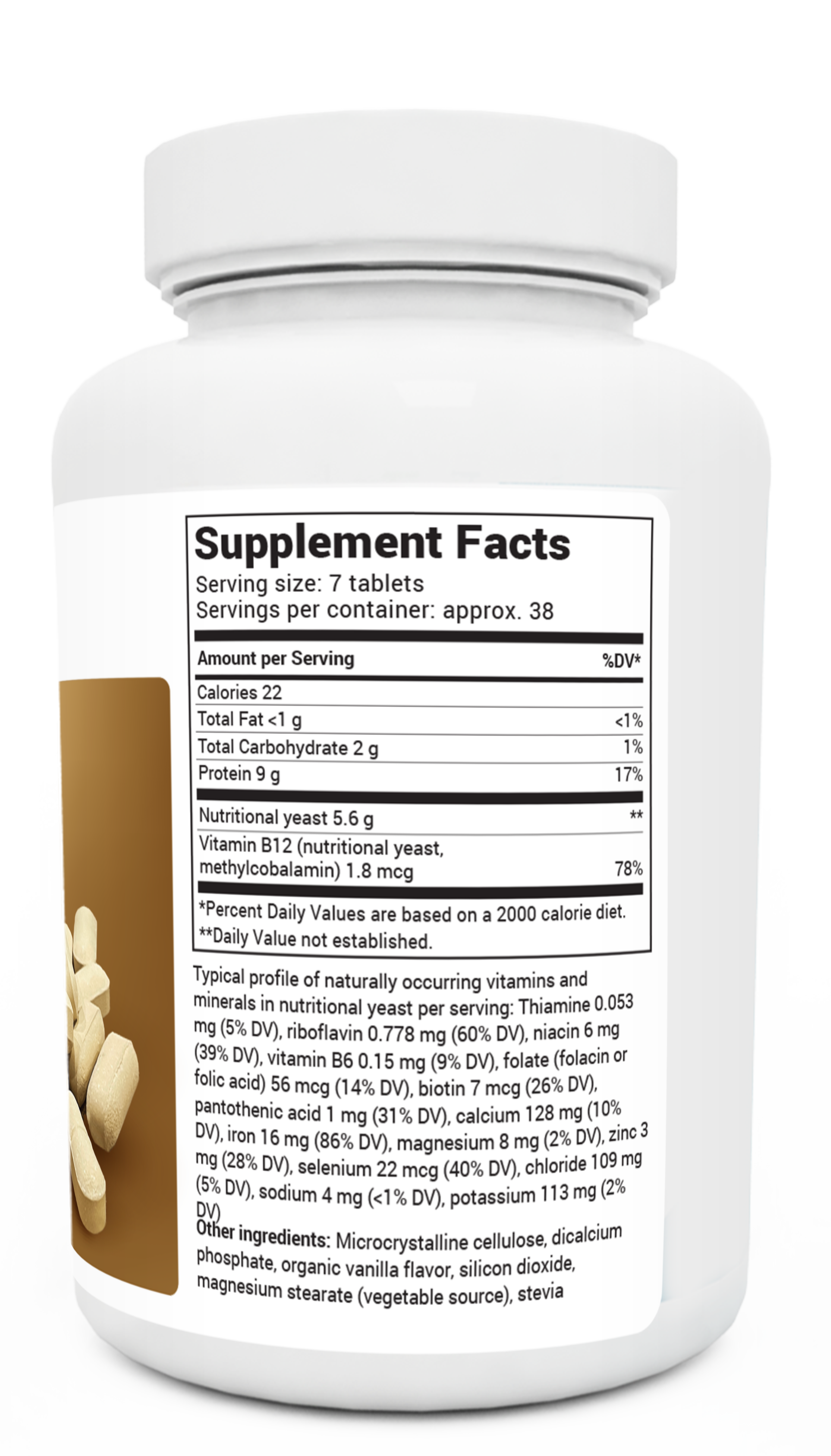 Nutritional Yeast Tablets - Replenish B Vitamins | Dr. Berg