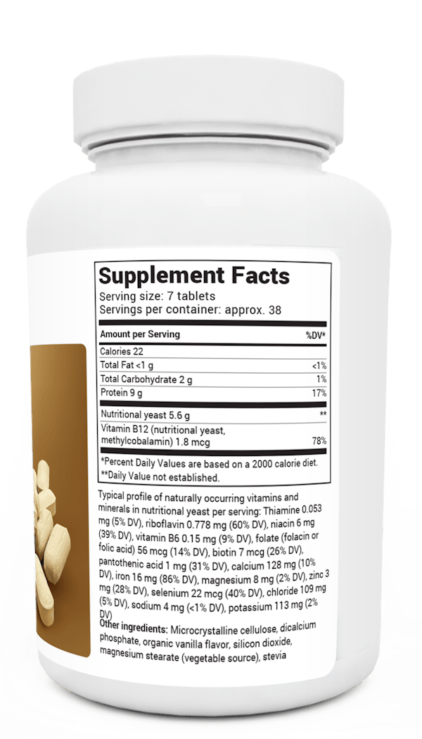 Nutritional Yeast Tablets Replenish B Vitamins Dr. Berg