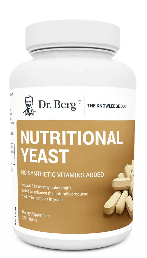Nutritional Yeast Tablets Replenish B Vitamins Dr. Berg