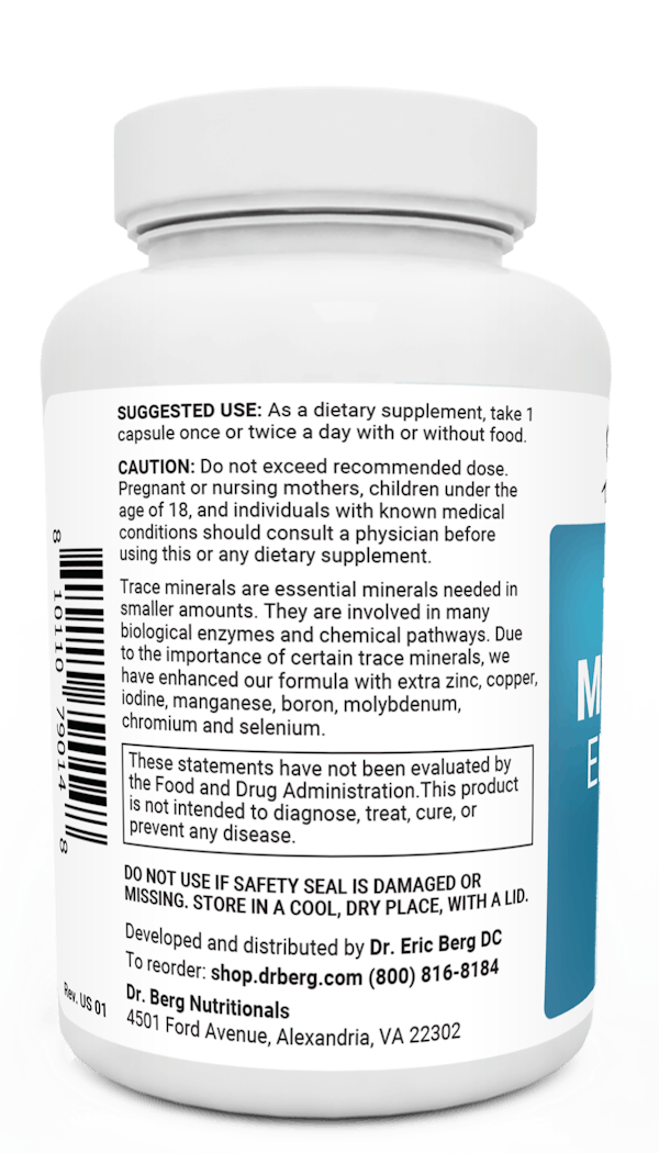 Trace Minerals Enhanced Dr. Berg