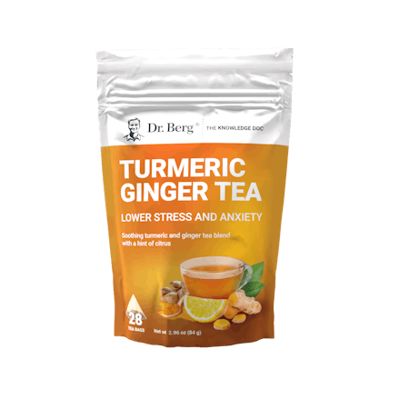 Turmeric Ginger Tea–Appetite and Stress Control | Dr. Berg