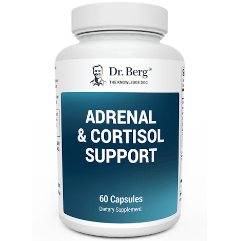 Adrenal & Cortisol Support–Combat Adrenal Fatigue | Dr. Berg