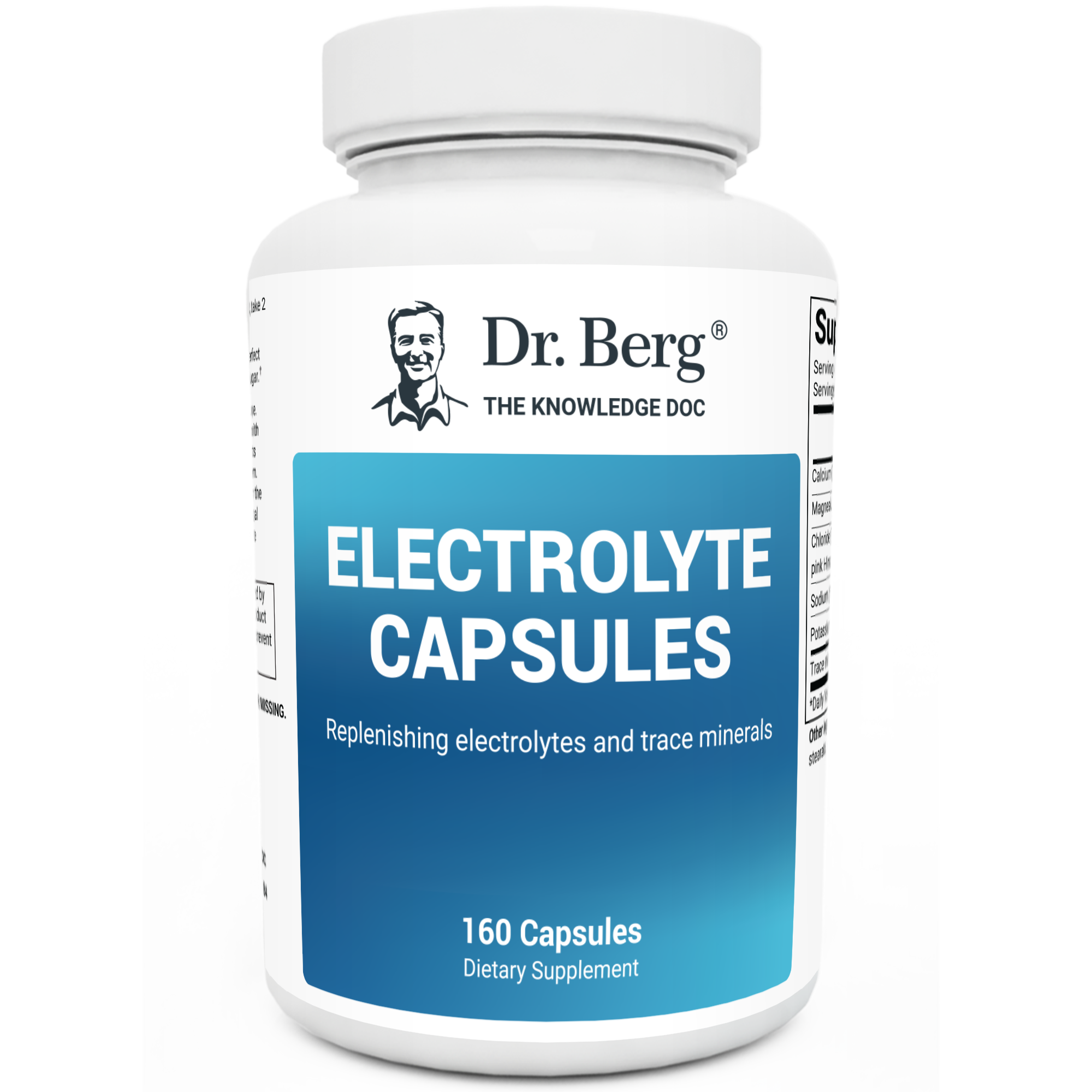 Electrolyte Capsules - 350 mg Potassium Per Serving | Dr. Berg